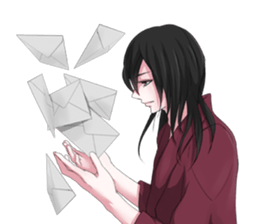 Kimono boy sticker #4379996