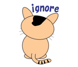 energy vampire cat sticker #4380040