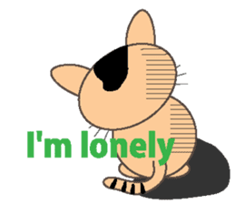 energy vampire cat sticker #4380051