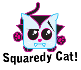 Squaredy Cats sticker #4380068