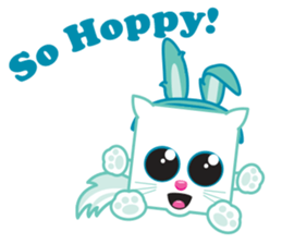 Squaredy Cats sticker #4380083