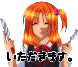 bloodstained flower sticker sticker #4380194