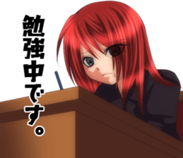 bloodstained flower sticker sticker #4380196