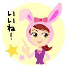 usagi-talk sticker #4380264