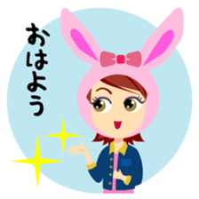usagi-talk sticker #4380265