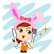 usagi-talk sticker #4380269