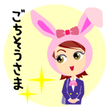 usagi-talk sticker #4380272