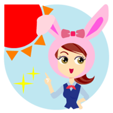 usagi-talk sticker #4380273