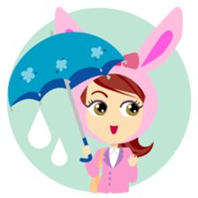 usagi-talk sticker #4380274