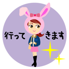 usagi-talk sticker #4380275