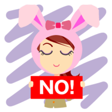 usagi-talk sticker #4380279