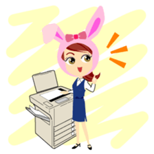 usagi-talk sticker #4380284