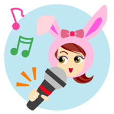 usagi-talk sticker #4380289