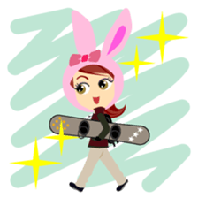 usagi-talk sticker #4380294