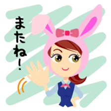 usagi-talk sticker #4380302