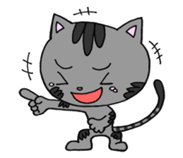 Cat Hermit&Tora sticker #4381344