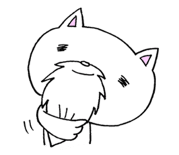 Cat Hermit&Tora sticker #4381348