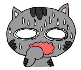 Cat Hermit&Tora sticker #4381351