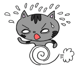 Cat Hermit&Tora sticker #4381359
