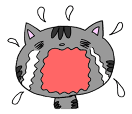 Cat Hermit&Tora sticker #4381362