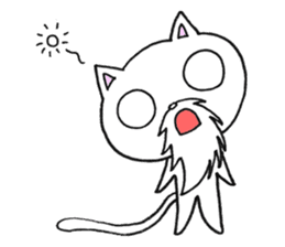Cat Hermit&Tora sticker #4381363