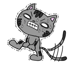 Cat Hermit&Tora sticker #4381370