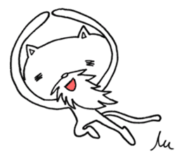 Cat Hermit&Tora sticker #4381371
