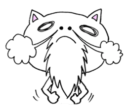 Cat Hermit&Tora sticker #4381377