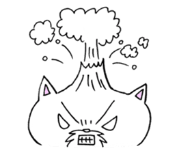 Cat Hermit&Tora sticker #4381378