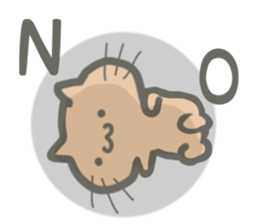 cute rabbit and cat sticker #4381509