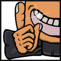 Hand sign selection sticker #4381550