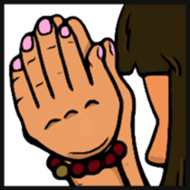 Hand sign selection sticker #4381559