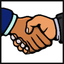 Hand sign selection sticker #4381560