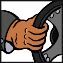 Hand sign selection sticker #4381563