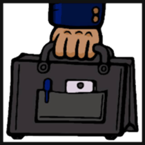 Hand sign selection sticker #4381570