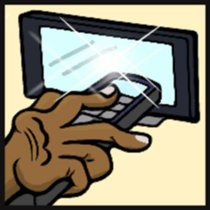 Hand sign selection sticker #4381577