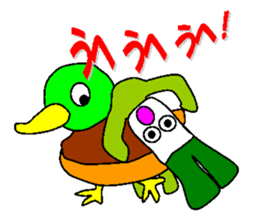 Vegetables squadron "TAIHEN-JA" sticker #4381605