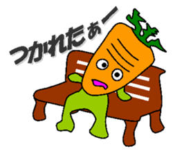 Vegetables squadron "TAIHEN-JA" sticker #4381620