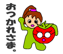 Vegetables squadron "TAIHEN-JA" sticker #4381621