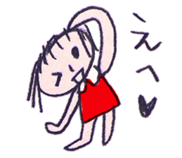 graffiti girl sticker #4381706