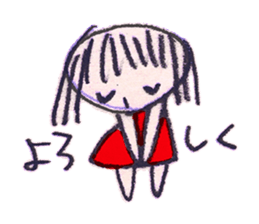 graffiti girl sticker #4381709