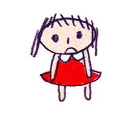 graffiti girl sticker #4381737