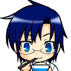 Male student Sticker