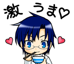 Male student Sticker sticker #4381830