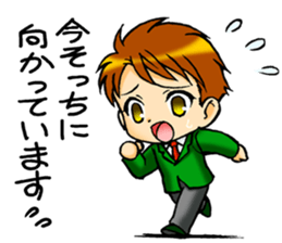 Male student Sticker sticker #4381838