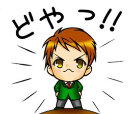 Male student Sticker sticker #4381846