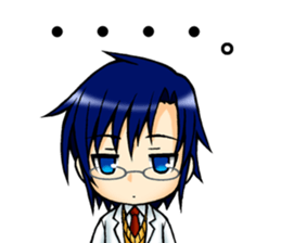 Male student Sticker sticker #4381855