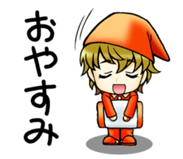 Male student Sticker sticker #4381859