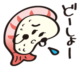 Sushi Family(ShrimpGirl Ebina) sticker #4382315