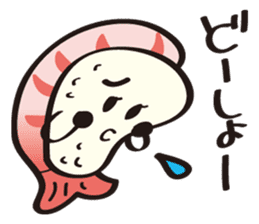 Sushi Family(ShrimpGirl Ebina) sticker #4382315